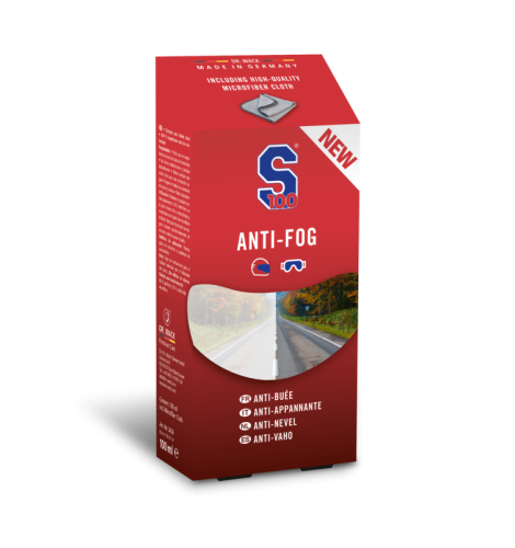 Przejdź do produktu PŁYN PRZECIWDZIAŁAJĄCY PAROWANIU SZYBY + ŚCIERECZKA Z MIKROFIBRY S100 ANTI-FOG 100 ML