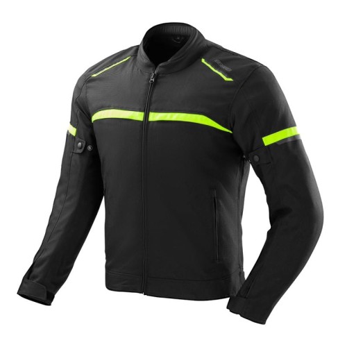 Przejdź do produktu KURTKA MOTOCYKLOWA TEKSTYLNA OZONE NEO BLACK FLUO YELLOW