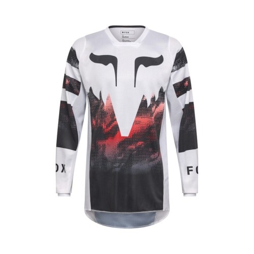 Przejdź do produktu BLUZA FOX 180 KAIROS WHITE/FLUO RED