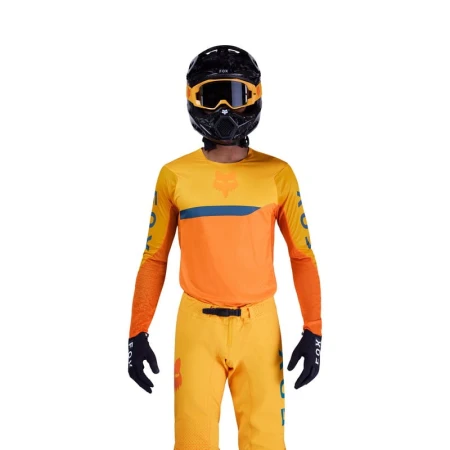 BLUZA FOX FLEXAIR FRACTURE TANGERINE