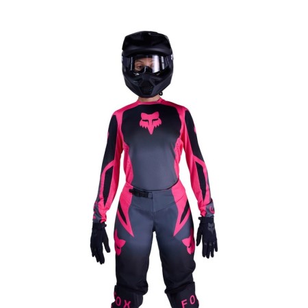 BLUZA FOX LADY 180 SHIELD BLACK/PINK