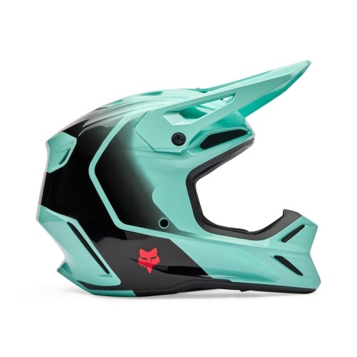 Przejdź do produktu KASK FOX V3 DRIP TURQUOISE