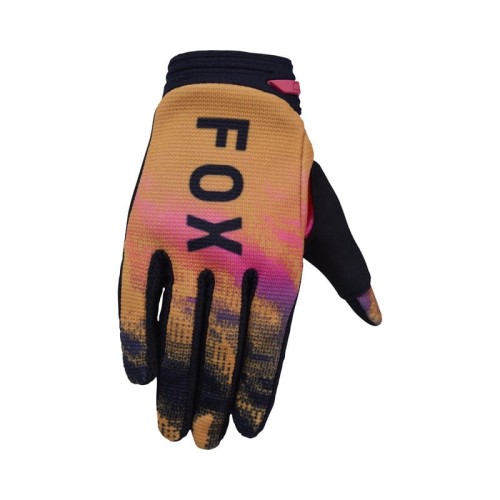 Przejdź do produktu RĘKAWICE FOX JUNIOR 180 KAIROS TANGERINE YXS