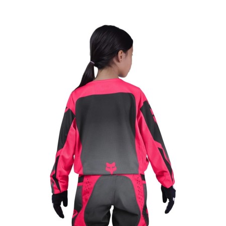 BLUZA FOX JUNIOR GIRLS 180 SHIELD BLACK/PINK