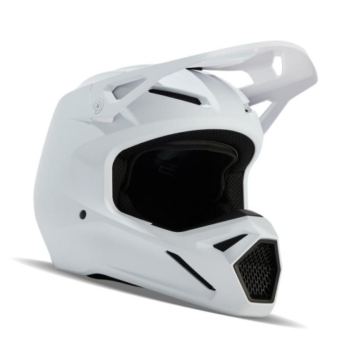 Przejdź do produktu KASK FOX V1 SOLID MATTE WHITE