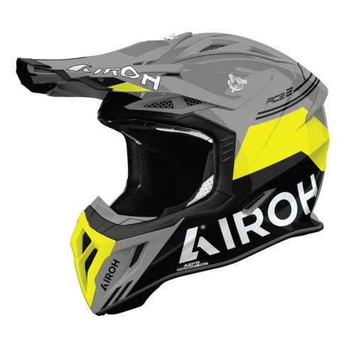 Przejdź do produktu KASK MOTOCYKLOWY AIROH AVIATOR ACE 2 FURY YELLOW GLOSS