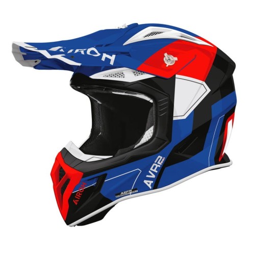 Przejdź do produktu KASK MOTOCYKLOWY AIROH AVIATOR ACE 2 SHIELD BLUE RED GLOSS