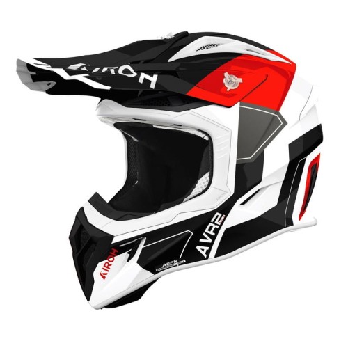 Przejdź do produktu KASK MOTOCYKLOWY AIROH AVIATOR ACE 2 SHIELD RED GLOSS