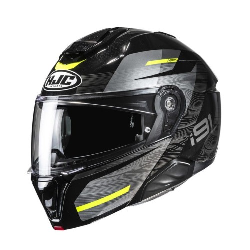 Przejdź do produktu KASK MOTOCYKLOWY HJC I91 DUSK BLACK YELLOW