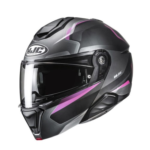 Przejdź do produktu KASK MOTOCYKLOWY HJC I91 FELIO GREY PINK