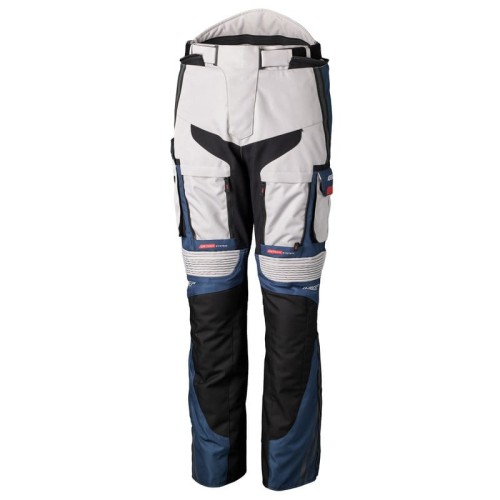 Przejdź do produktu SPODNIE MOTOCYKLOWE TEKSTYLNE RST PRO SERIES ADVENTURE-X SILVER DARK BLUE RED