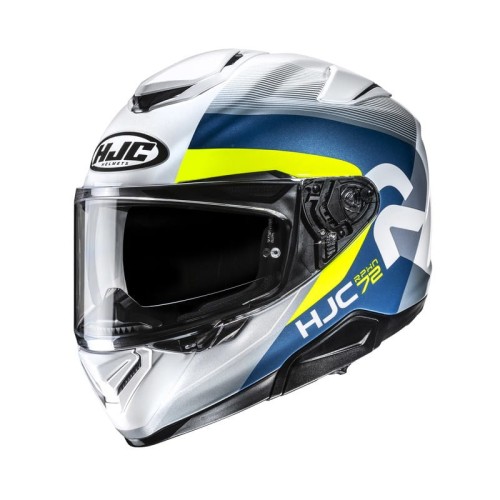 Przejdź do produktu KASK MOTOCYKLOWY HJC RPHA72 PHYTA WHITE BLUE