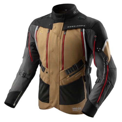 Przejdź do produktu Kurtka Tekstylna Rebelhorn Hardy 3.0 Desert/Grey/Red
