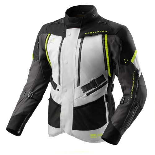 Przejdź do produktu Kurtka Tekstylna Rebelhorn Hardy 3.0 Black Grey Fluo Yellow