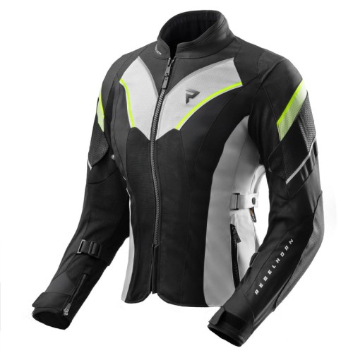 Przejdź do produktu Kurtka Tekstylna Rebelhorn Hiflow-V Lady Black/Grey/Fluo Yellow)