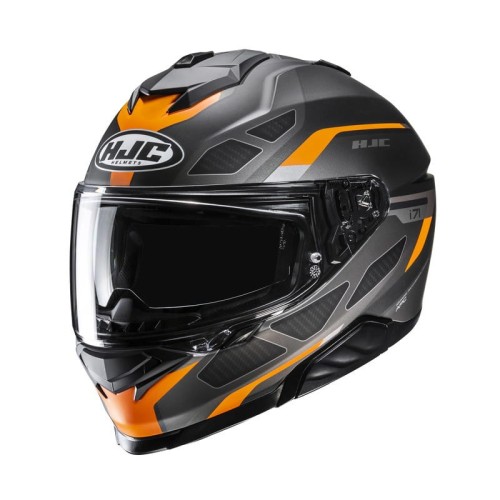 Przejdź do produktu KASK MOTOCYKLOWY HJC I71 ZEST BLACK ORANGE