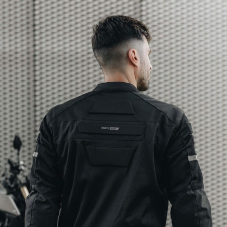 KURTKA MOTOCYKLOWA TEKSTYLNA OZONE DART BLACK