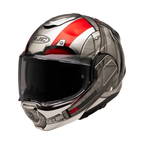 Przejdź do produktu KASK MOTOCYKLOWY HJC F100 ANT-MAN MARVEL SILVER RED