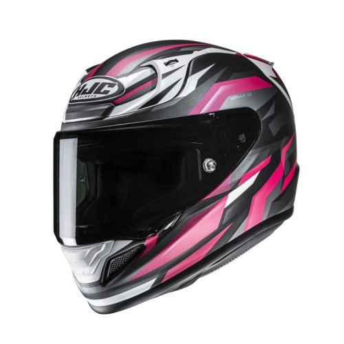 Przejdź do produktu KASK MOTOCYKLOWY HJC RPHA12 DRAVIX BLACK PINK