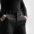 JEANSY MOTOCYKLOWE DAMSKIE REBELHORN FASTER BLACK 24/30