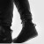 JEANSY MOTOCYKLOWE DAMSKIE REBELHORN FASTER BLACK 24/30