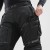 SPODNIE MOTOCYKLOWE TEKSTYLNE REBELHORN CUBBY 5 BLACK (DŁUGA NOGAWKA) L-S