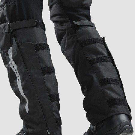 SPODNIE MOTOCYKLOWE TEKSTYLNE REBELHORN CUBBY 5 BLACK (DŁUGA NOGAWKA) L-S