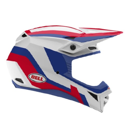 Przejdź do produktu KASK MOTOCYKLOWY BELL MX-10 MIPS DYNO RED WHITE