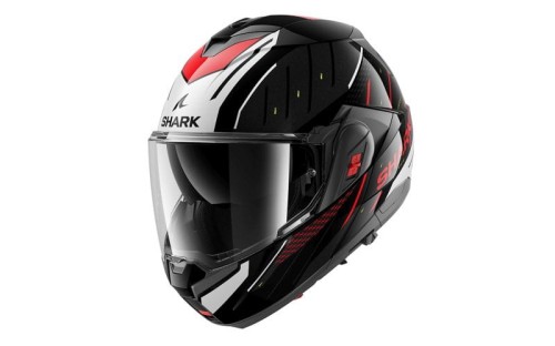 Przejdź do produktu KASK SHARK OXO RYDGER BLACK WHITE RED