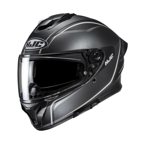 Przejdź do produktu KASK MOTOCYKLOWY HJC C71 QUEZ BLACK GREY