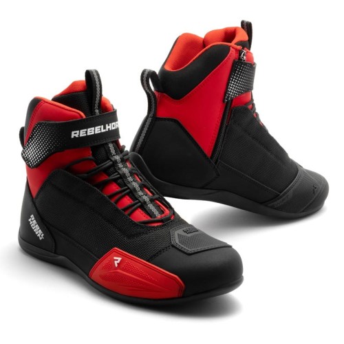 Przejdź do produktu BUTY MOTOCYKLOWE REBELHORN SWIFT BLACK RED