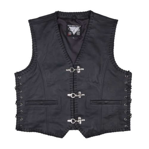 Przejdź do produktu MODEKA KAMIZELKA SKÓRZANA BADLANDS BLACK 