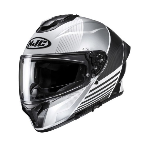 Przejdź do produktu KASK MOTOCYKLOWY HJC C71 MORIX WHITE BLACK