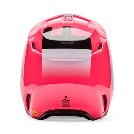 KASK MOTOCYKLOWY JUNIOR FOX V1 SHIELD PINK