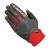 RĘKAWICE MOTOCYKLOWE HELD TACTURA MILITARY GREEN RED 5