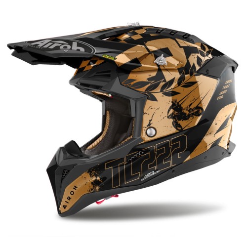 Przejdź do produktu KASK MOTOCYKLOWY AIROH AVIATOR 3 LEGEND CHROME GLOSS