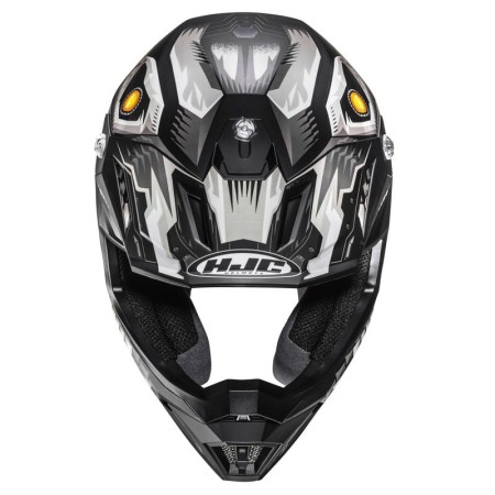 KASK MOTOCYKLOWY HJC C50 MECHA BEAST BLACK GREY