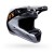 KASK MOTOCYKLOWY FOX V1 NOBLE BLACK WHITE