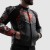 KURTKA MOTOCYKLOWA SKÓRZANA REBELHORN VANDAL 2 CRUZE BLACK DARK GREY RED 46