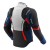 KURTKA MOTOCYKLOWA TEKSTYLNA REBELHORN HIKER 4 LIGHT GREY BLUE RED