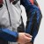 KURTKA MOTOCYKLOWA TEKSTYLNA REBELHORN HIKER 4 LIGHT GREY BLUE RED