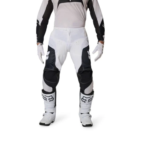 SPODNIE MOTOCYKLOWE FOX 180 AIR TAPER BLACK WHITE