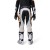 SPODNIE MOTOCYKLOWE JUNIOR FOX 180 NOBLE BLACK WHITE 28
