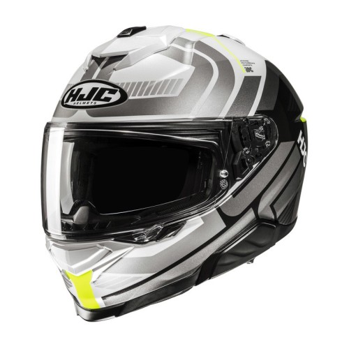 Przejdź do produktu KASK MOTOCYKLOWY HJC I71 VIZ GREY BLACK YELLOW