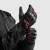 RĘKAWICE MOTOCYKLOWE REBELHORN DEFENDER BLACK RED