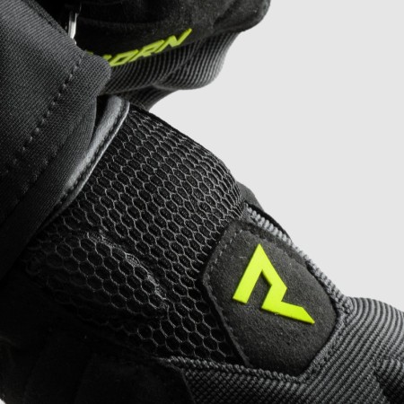 RĘKAWICE MOTOCYKLOWE REBELHORN CORE BLACK GREY FLUO YELLOW