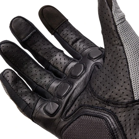 RĘKAWICE MOTOCYKLOWE FOX BOMBER PRO CE AIR BLACK GREY