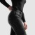 JEANSY MOTOCYKLOWE DAMSKIE REBELHORN AGNESS 2 WASHED BLACK MONOLAYER 24/30
