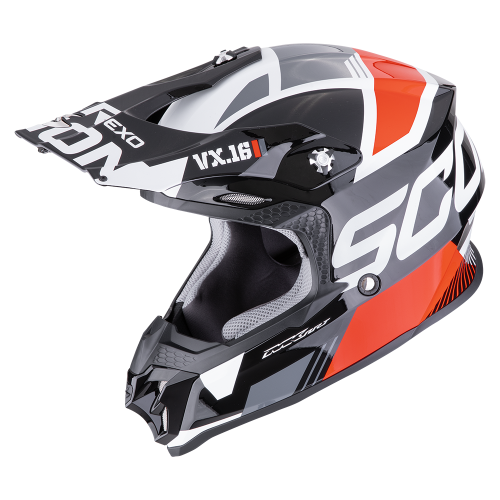 Przejdź do produktu SCORPION VX-16 EVO AIR ANALOG BLACK RED