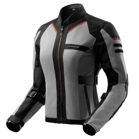 KURTKA MOTOCYKLOWA TEKSTYLNA DAMSKA REBELHORN SCANDAL 3 BLACK GREY RED WXS